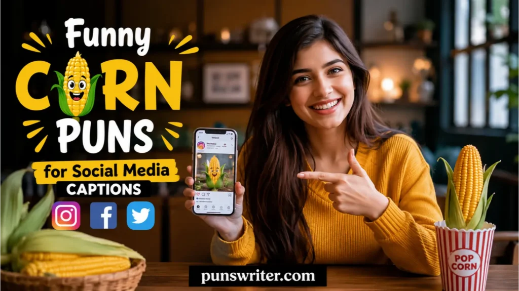 Funny Corn Puns for Social Media Captions