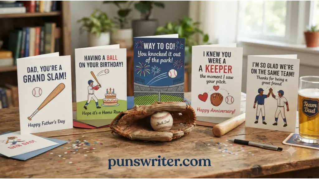 Baseball Puns for Greeting Cards and Special Occasions