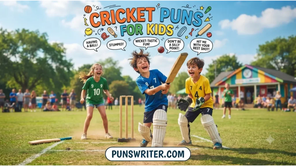 Cricket Puns for Kids