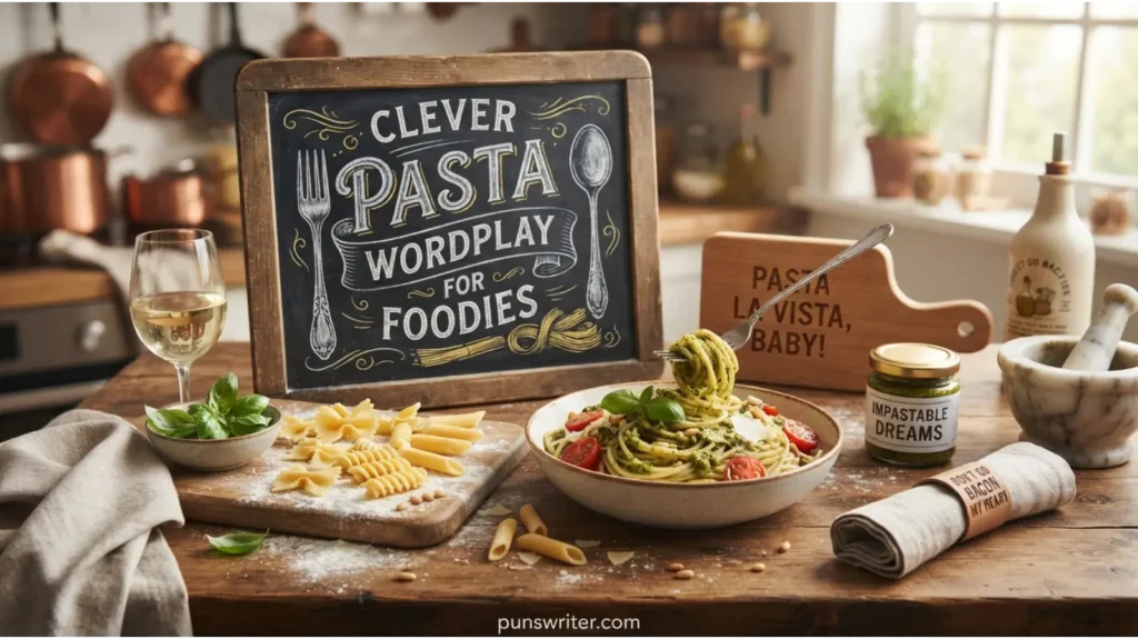 Clever Pasta Wordplay for Foodies