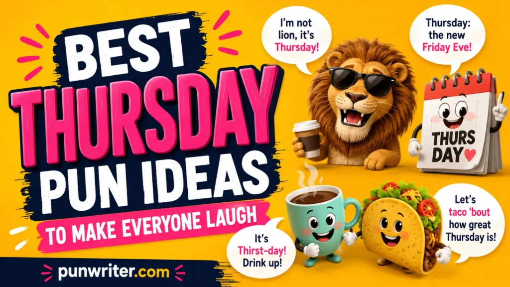 Best Thursday Pun Ideas to Make Everyone Laugh