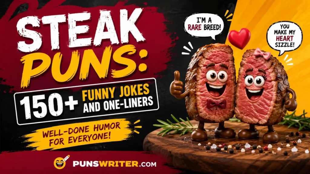 Steak Puns: 150+ Funny Jokes and One-Liners