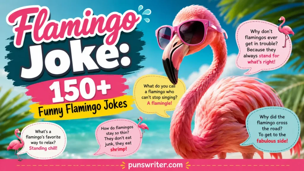 Flamingo Joke: 150+ Funny Flamingo Jokes