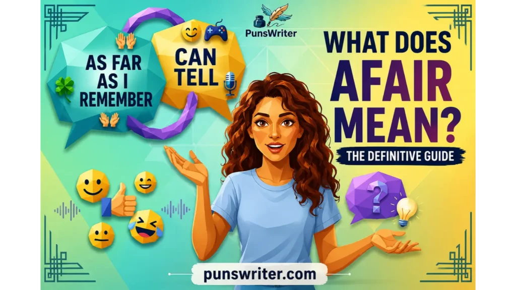What Does AFAIR Mean? The Definitive Guide