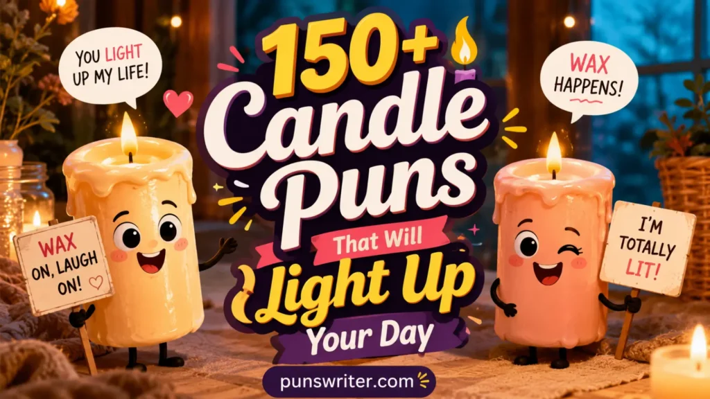 150+ Candle Puns That Will Light Up Your Day