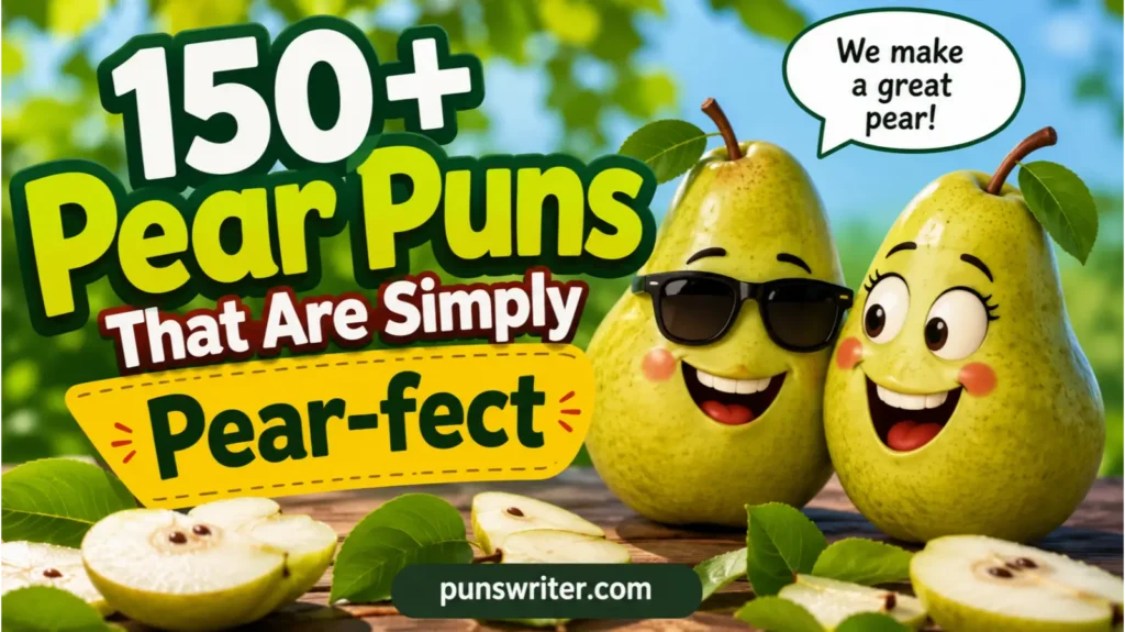 150+ Pear Puns That Are Simply Pear-fect
