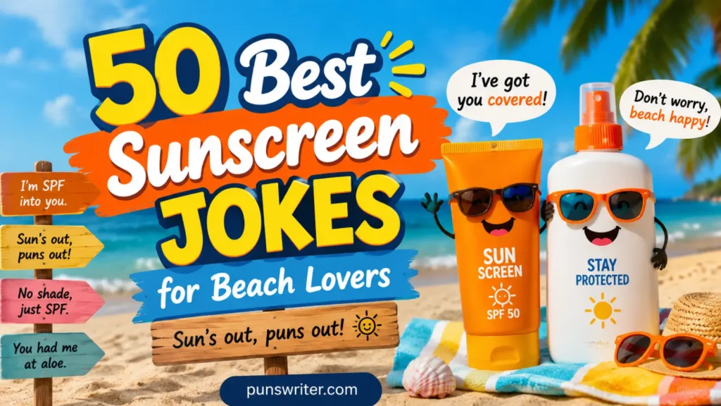 50 Best Sunscreen Jokes for Beach Lovers