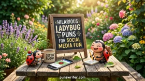 Hilarious Ladybug Puns for Social Media Fun