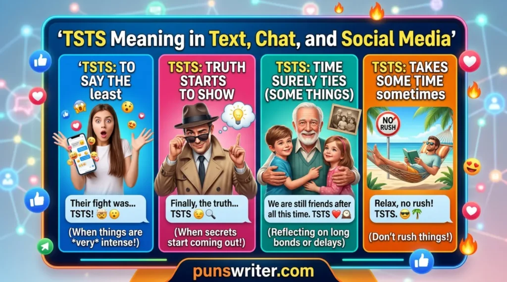 TSTS Meaning in Text, Chat, and Social Media