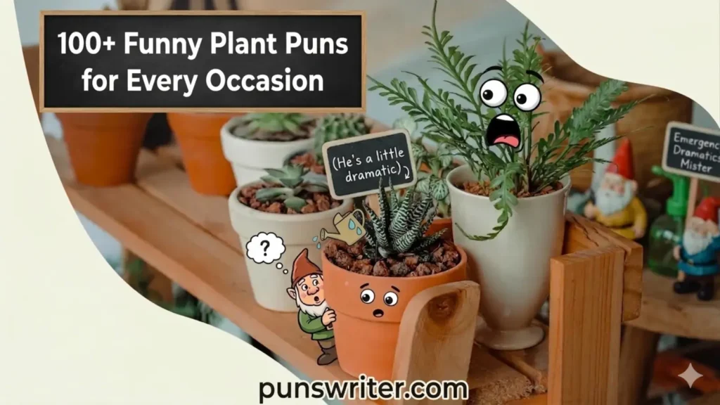 100+ Funny Plant Puns for Every Occasion