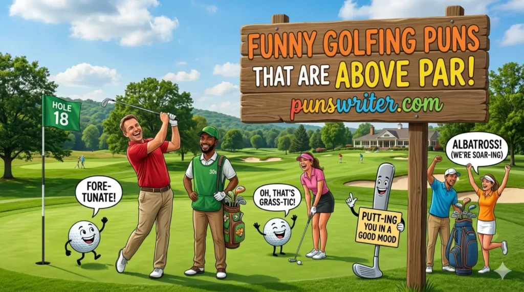 Funny Golfing Puns That Are Above Par