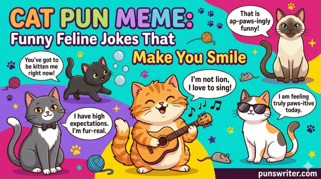 Cat Pun Meme: Funny Feline Jokes That Make You Smile