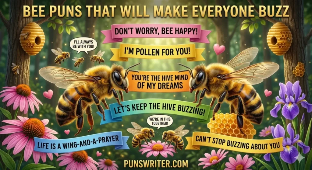 Bee Puns That Will Make Everyone Buzz