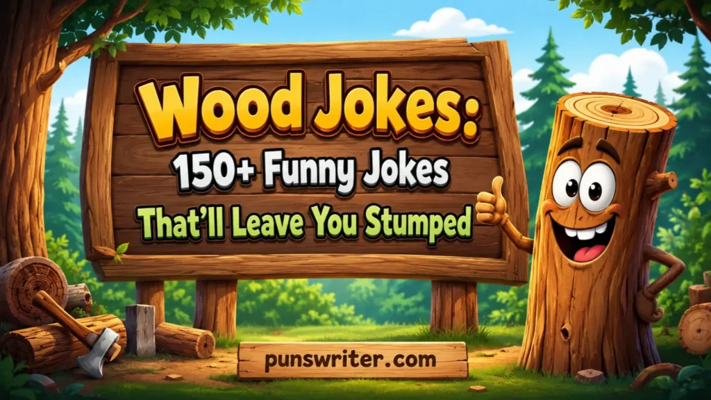 Wood Jokes: 150+ Funny Jokes That'll Leave You Stumped