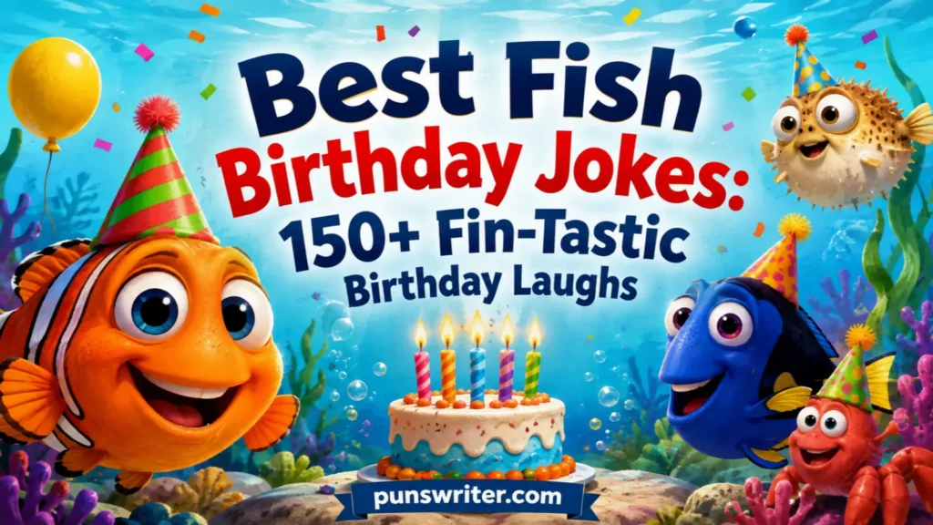 Best Fish Birthday Jokes: 150+ Fin-Tastic Birthday Laughs