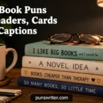 Best Book Puns for Readers, Cards & Captions
