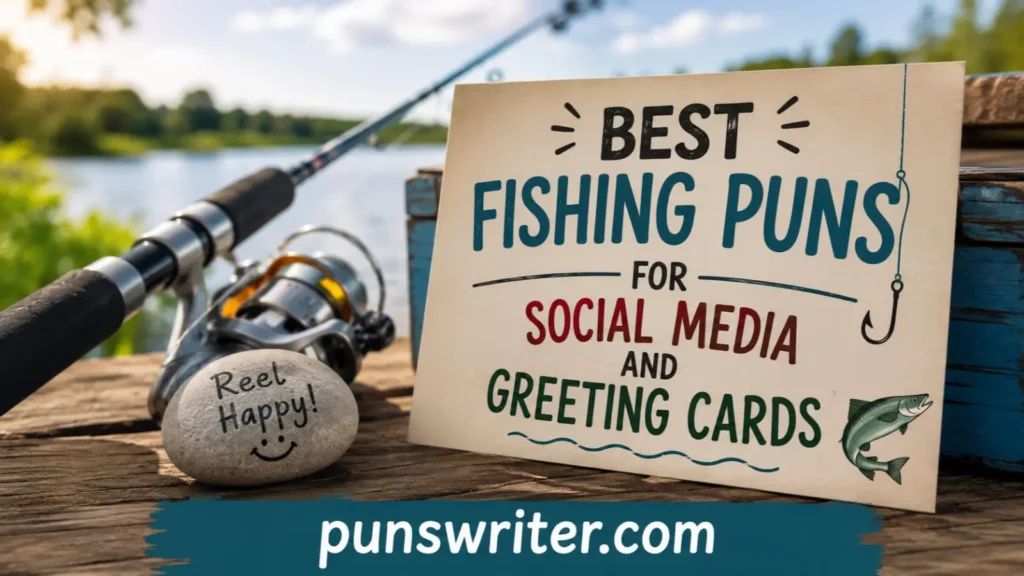 Best Fishing Puns for Social Media and Greeting Cards