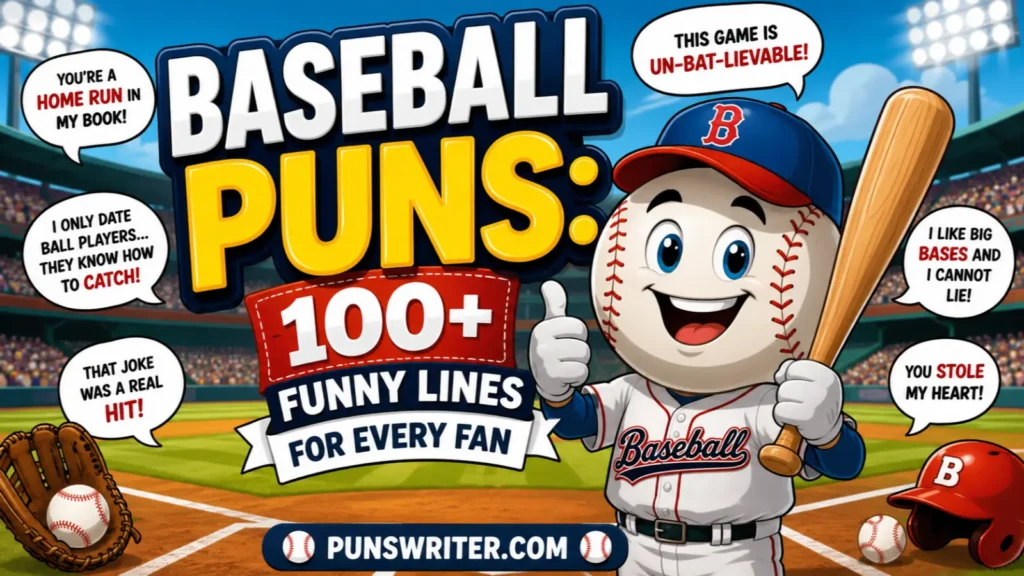 Baseball Puns: 100+ Funny Lines for Every Fan