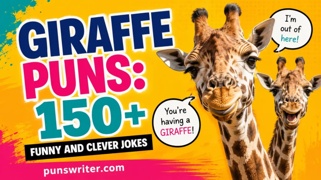 Giraffe Puns: 150+ Funny and Clever Jokes