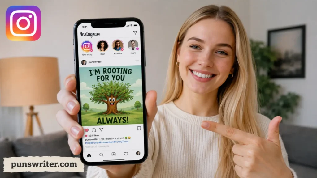 Funny Tree Puns for Social Media
