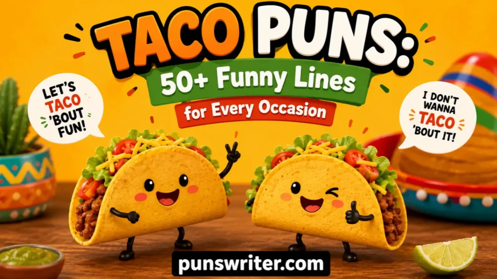 Taco Puns: 50+ Funny Lines for Every Occasion
