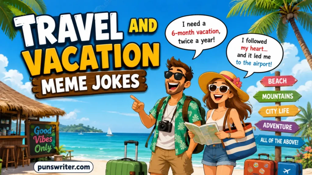 Travel and Vacation Meme Jokes