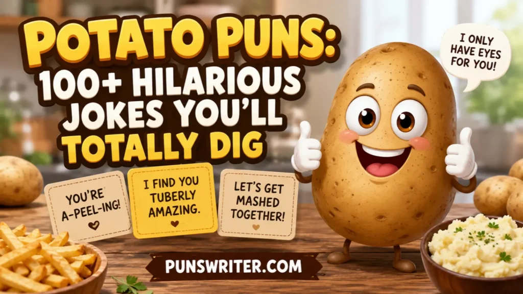 Potato Puns: 100+ Hilarious Jokes You'll Totally Dig