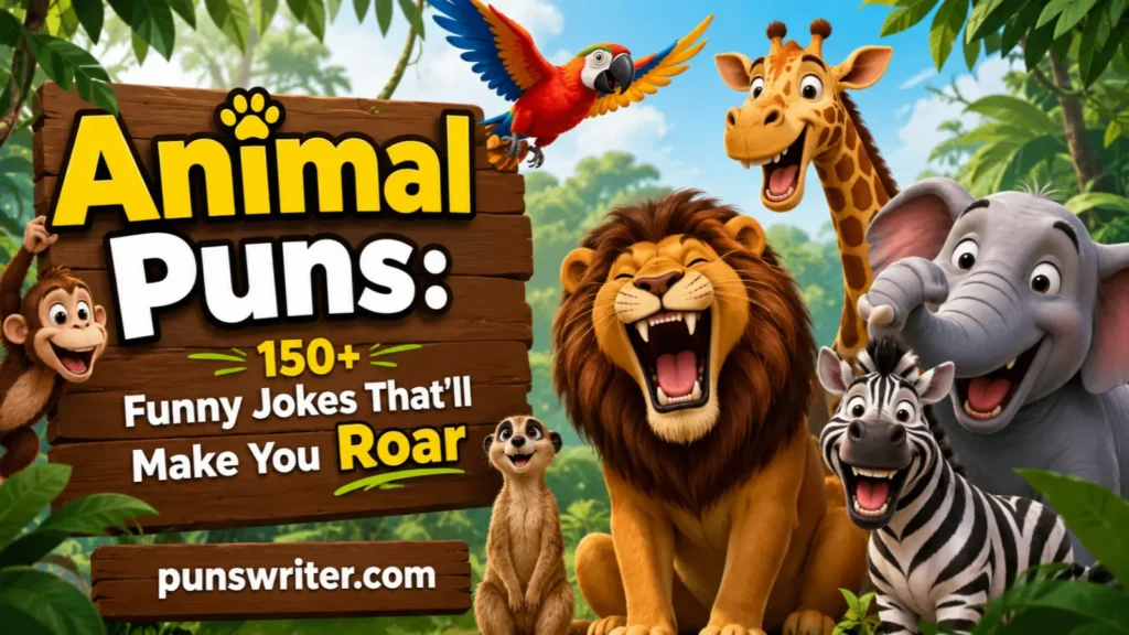 Animal Puns: 150+ Funny Jokes That'll Make You Roar