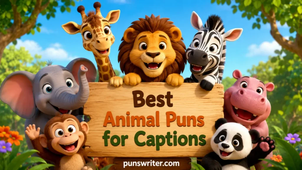 Best Animal Puns for Captions