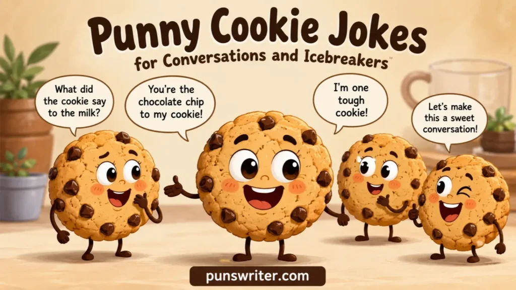 Punny Cookie Jokes for Conversations and Icebreakers