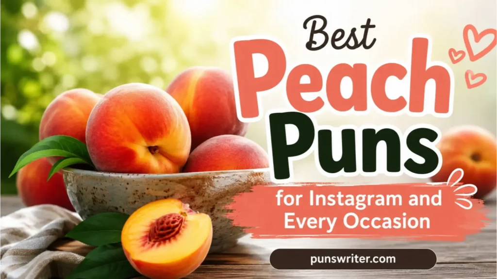 Best Peach Puns for Instagram and Every Occasion