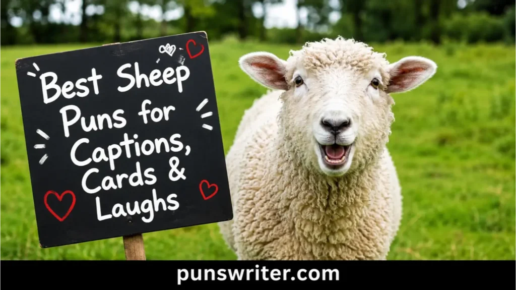 Best Sheep Puns for Captions, Cards & Laughs
