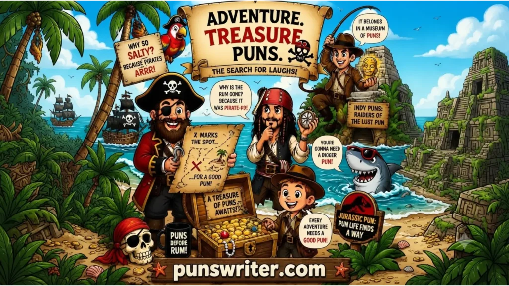 Pirate and Adventure Movie Pop Culture Jokes
