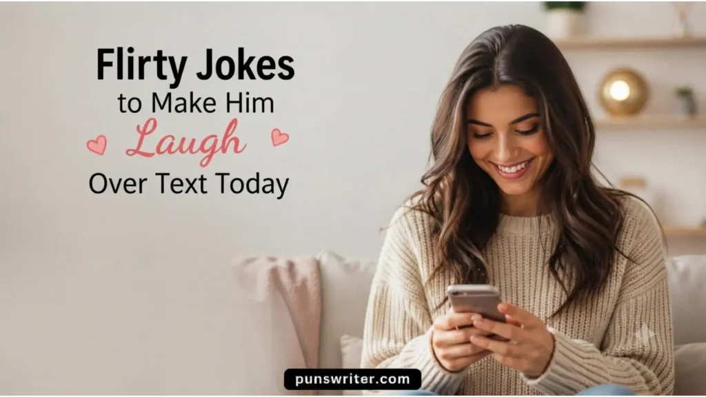 Flirty Jokes to Make Him Laugh Over Text Today