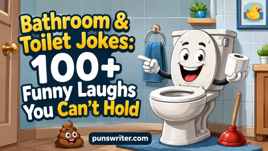 Bathroom & Toilet Jokes: 100+ Funny Laughs You Can't Hold