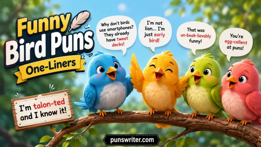 Funny Bird Puns One-Liners