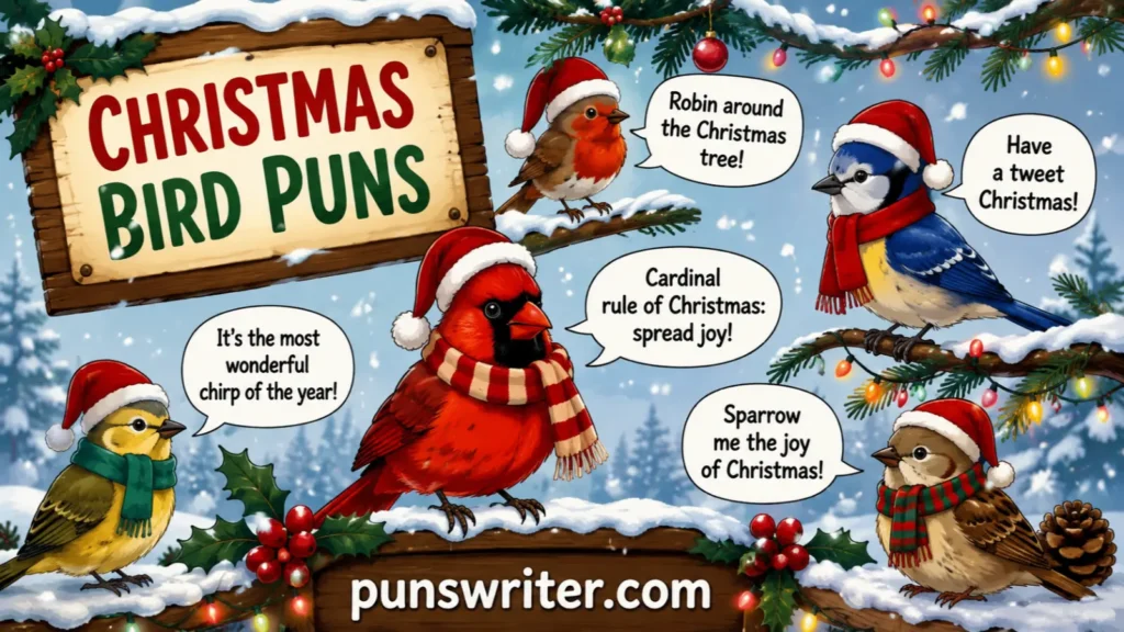 Christmas Bird Puns