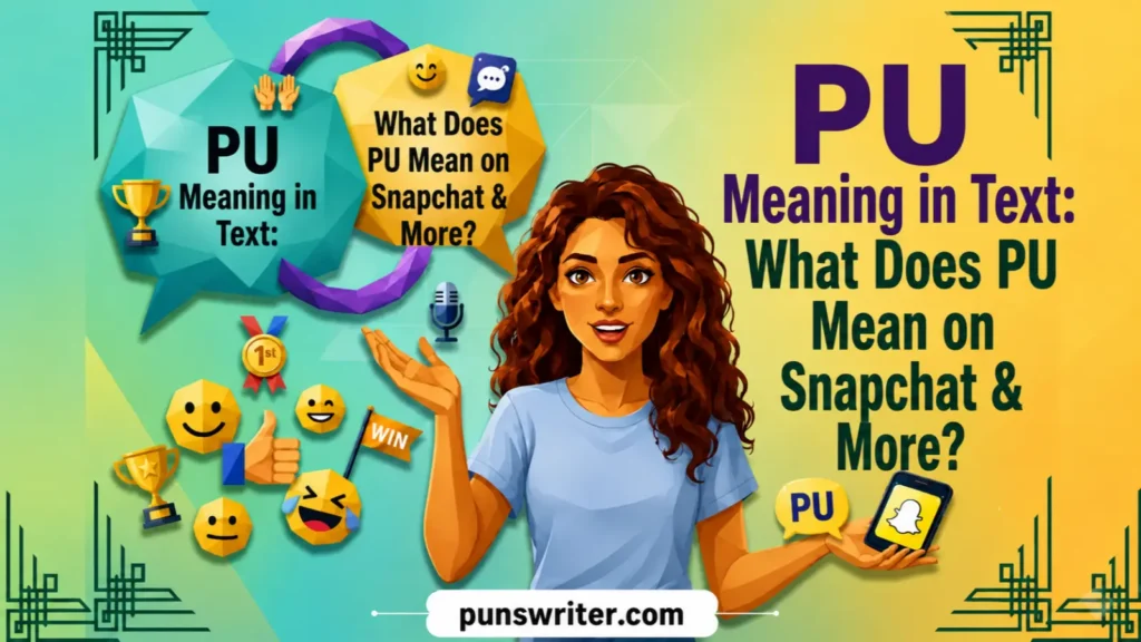 PU Meaning in Text: What Does PU Mean on Snapchat & More?