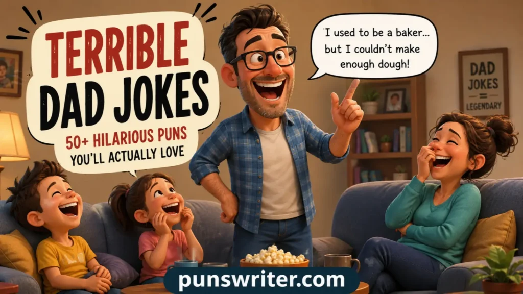 Terrible Dad Jokes: 50+ Hilarious Puns You’ll Actually Love