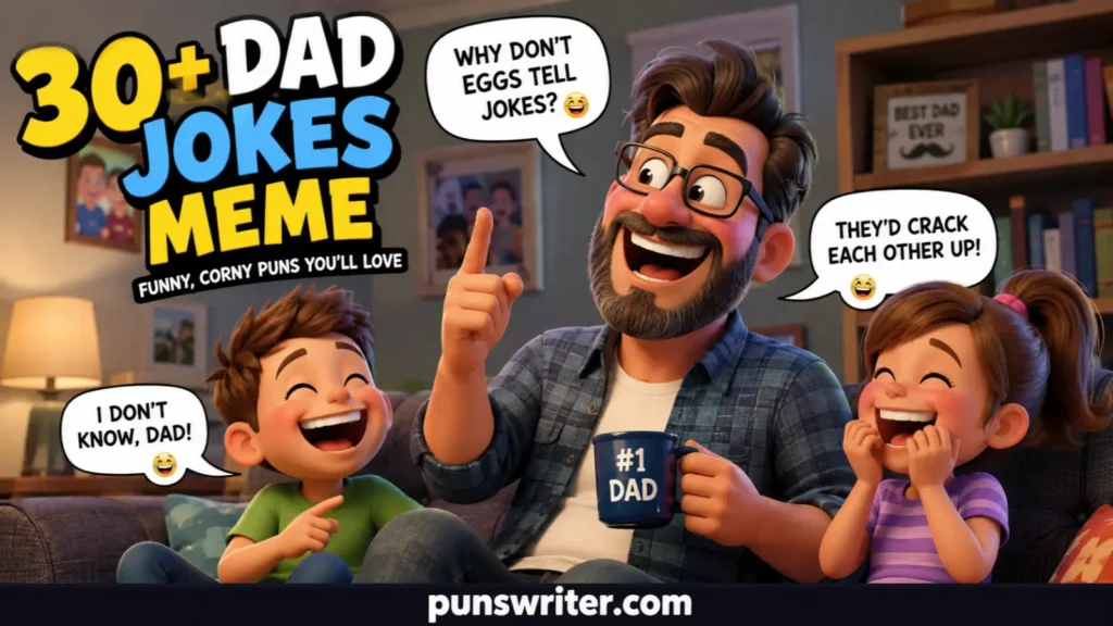 30+ Dad Jokes Meme: Funny, Corny Puns You’ll Love