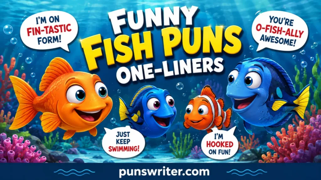 Funny Fish Puns One-Liners