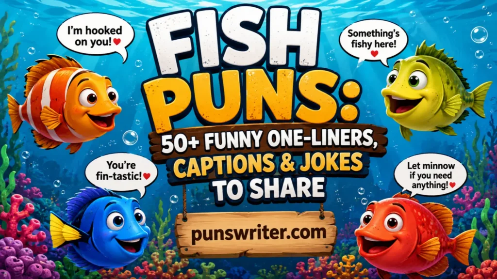 Fish Puns: 50+ Funny One-Liners, Captions & Jokes to Share