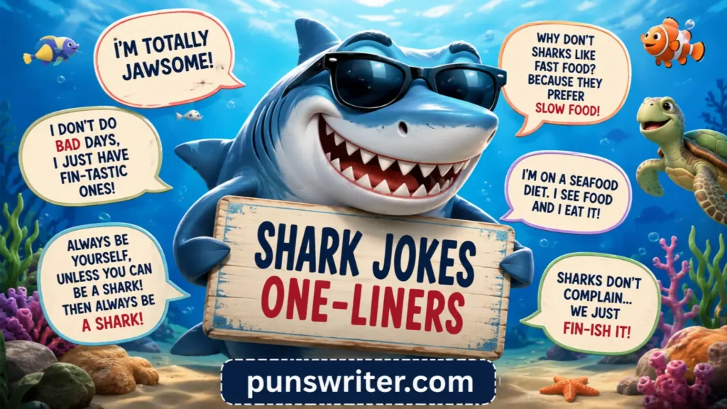 Shark Jokes One-Liners