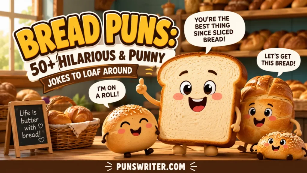 Bread Puns: 50+ Hilarious & Punny Jokes to Loaf Around