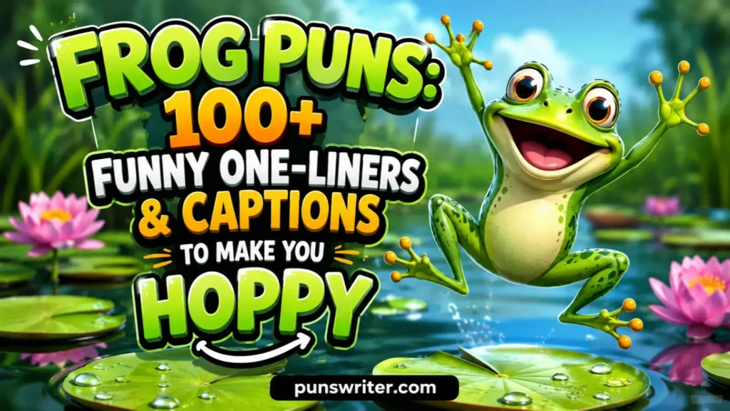 Frog Puns: 100+ Funny One-Liners & Captions to Make You Hoppy