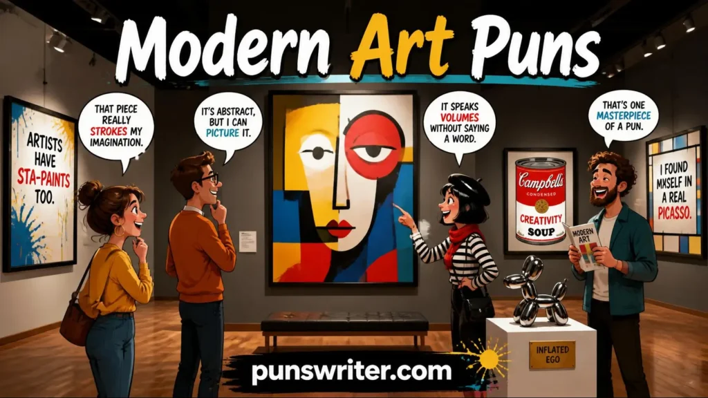 Modern Art Puns