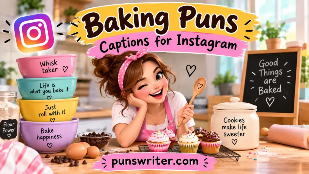 Baking Puns Captions for Instagram
