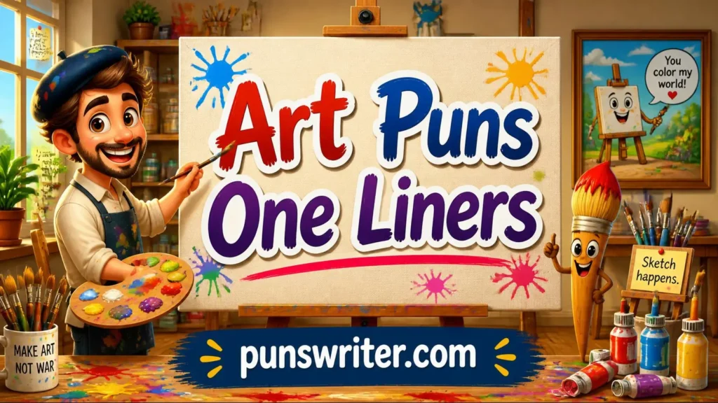 Art Puns One Liners