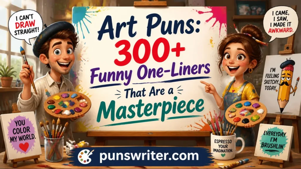 Art Puns: 300+ Funny One-Liners That Are a Masterpiece